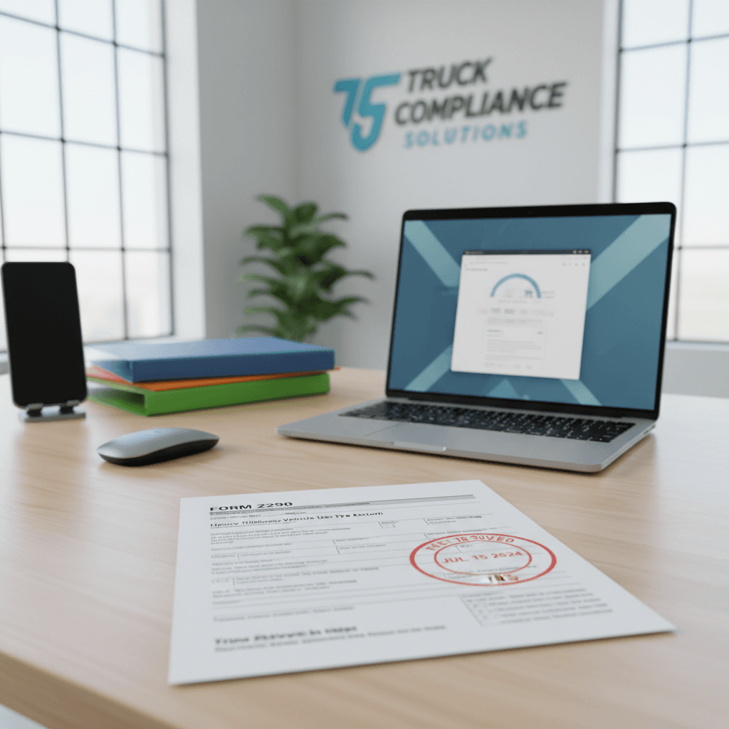 A hand flipping through new business documents on a desk with a clip towel